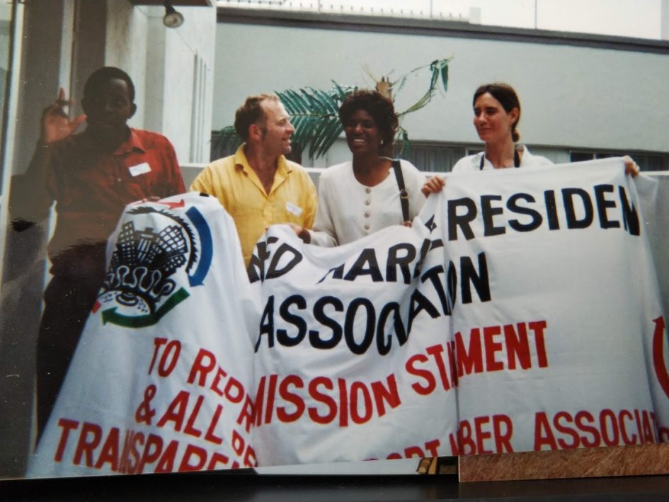 Bürgerbewegte in Harare vor 20 Jahren